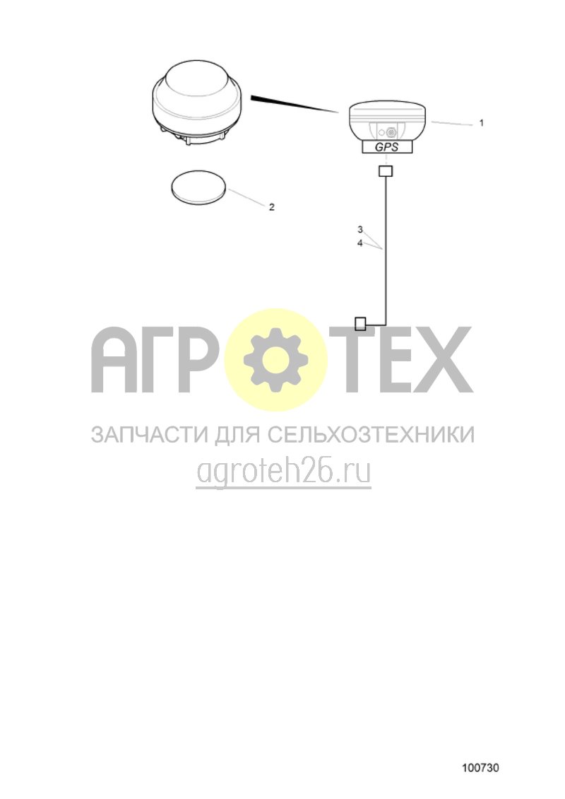 Чертеж  (RUS)GPS-Empf?nger (ETB-014116) 