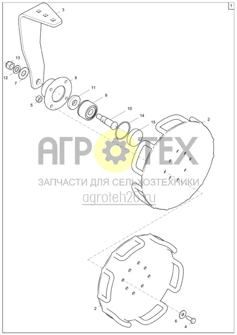 Чертеж  (RUS)Breitgussb?gelrolle wartungsfrei (ETB-014160) 