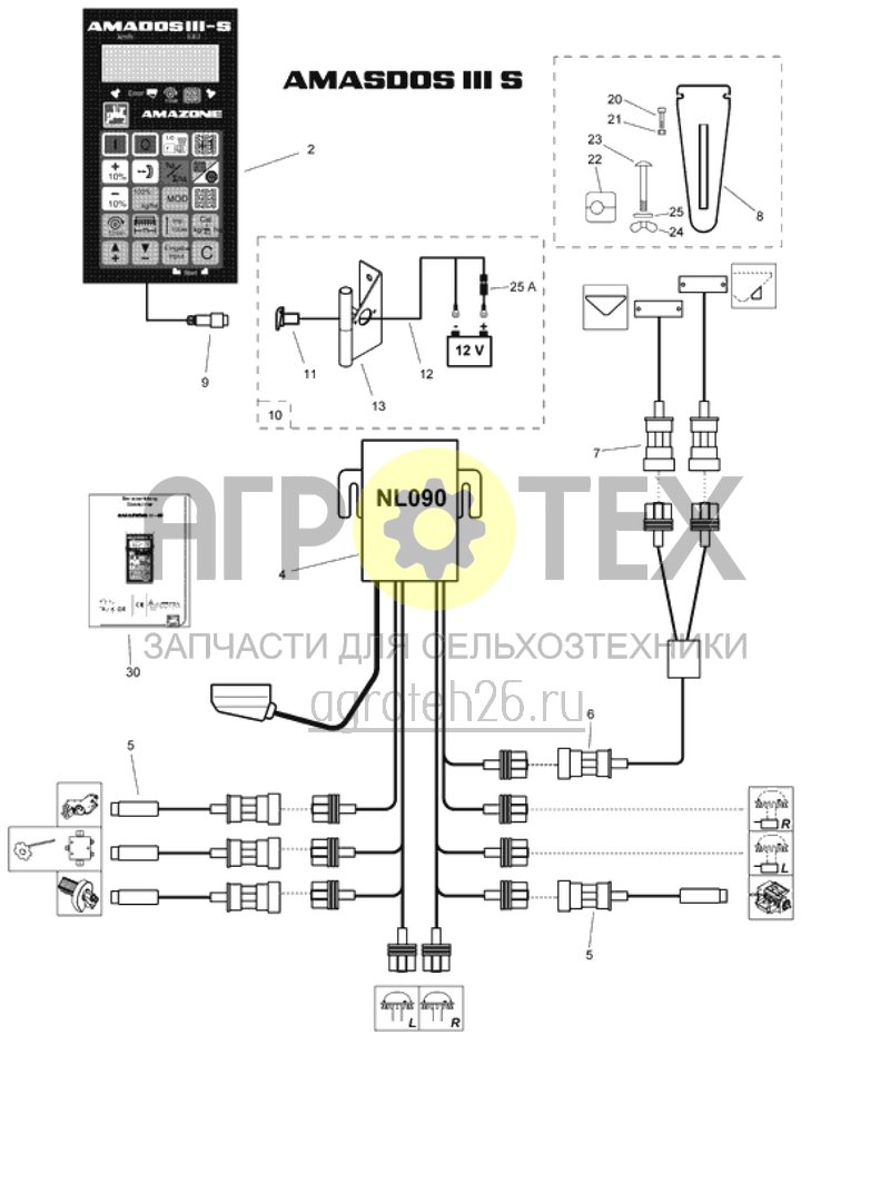 Чертеж  AMADOS III S Primera (ETB-014217) 