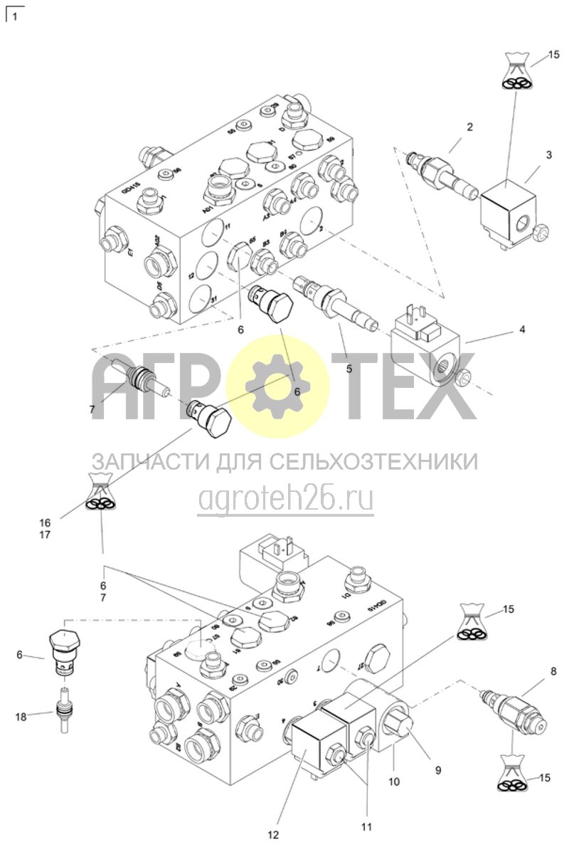  (RUS)Steuerblock GD415 (ETB-014636)  (№16 на схеме)