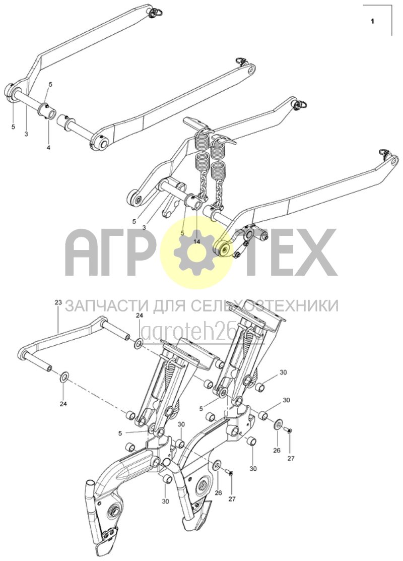 Чертеж  Umr?stsatz - PacTec-Schar mit Stahlbuchsen (ETB-014908) 