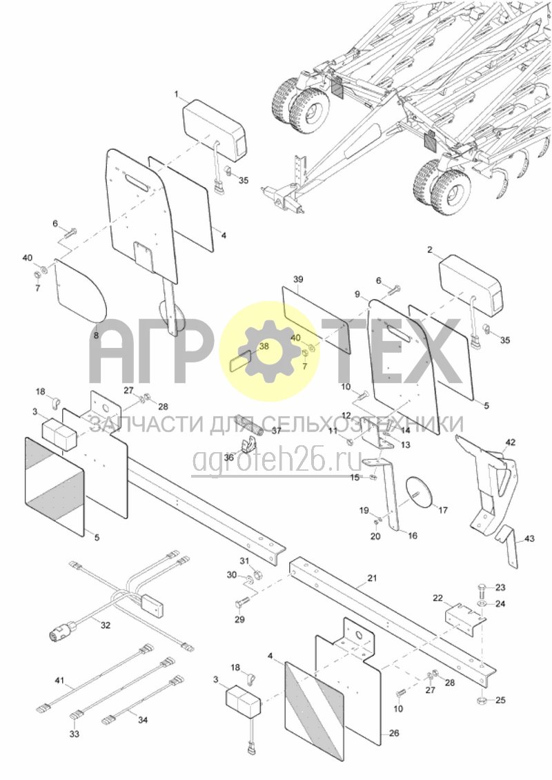 Чертеж  освещение (ETB-015456) 