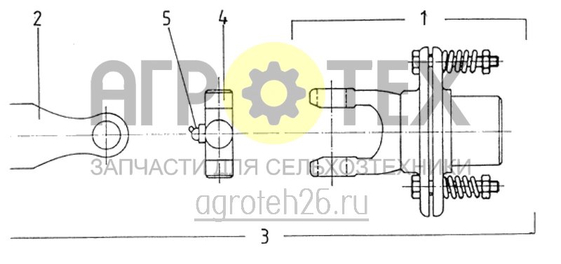 Чертеж  карданный шарнир (ETB-015720) 