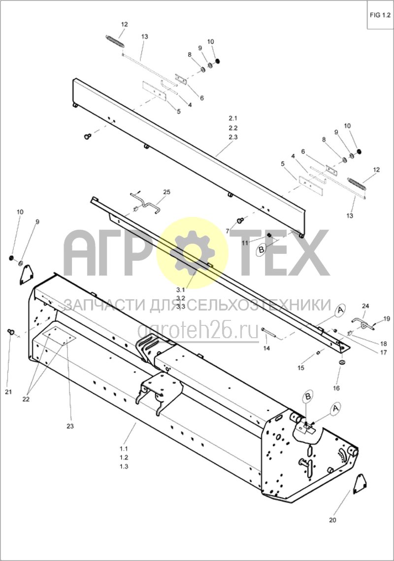 Чертеж  рама 2/2 (ETB-015722) 