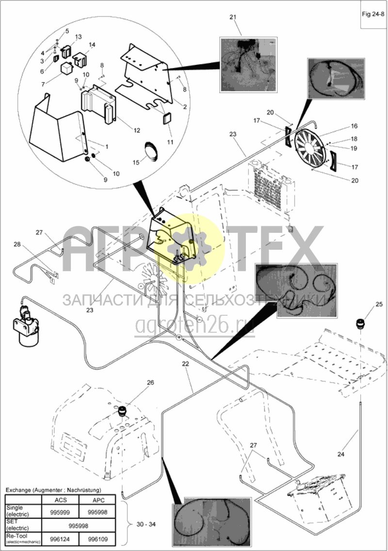 Чертеж  APC, ACS Box - дооснащение (замена для FIG 24-7) (ETB-016036) 