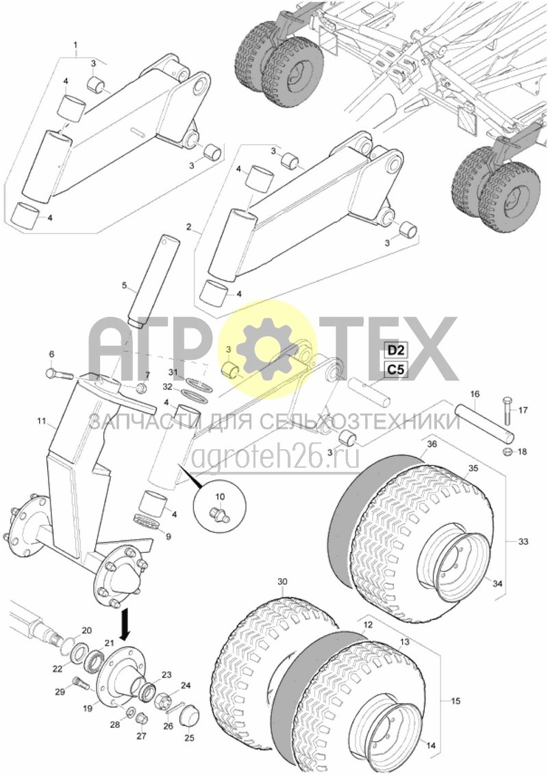 Чертеж  St?tzr?der (ETB-016566) 