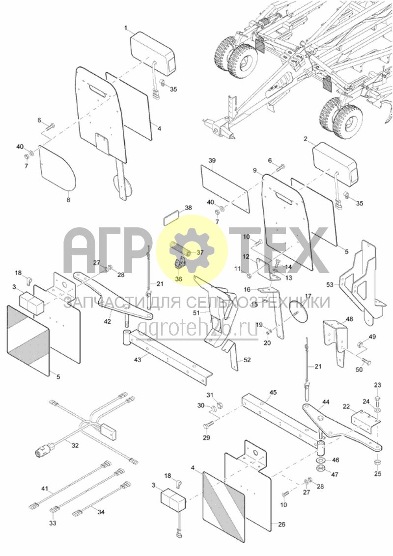 Чертеж  освещение (ETB-016604) 