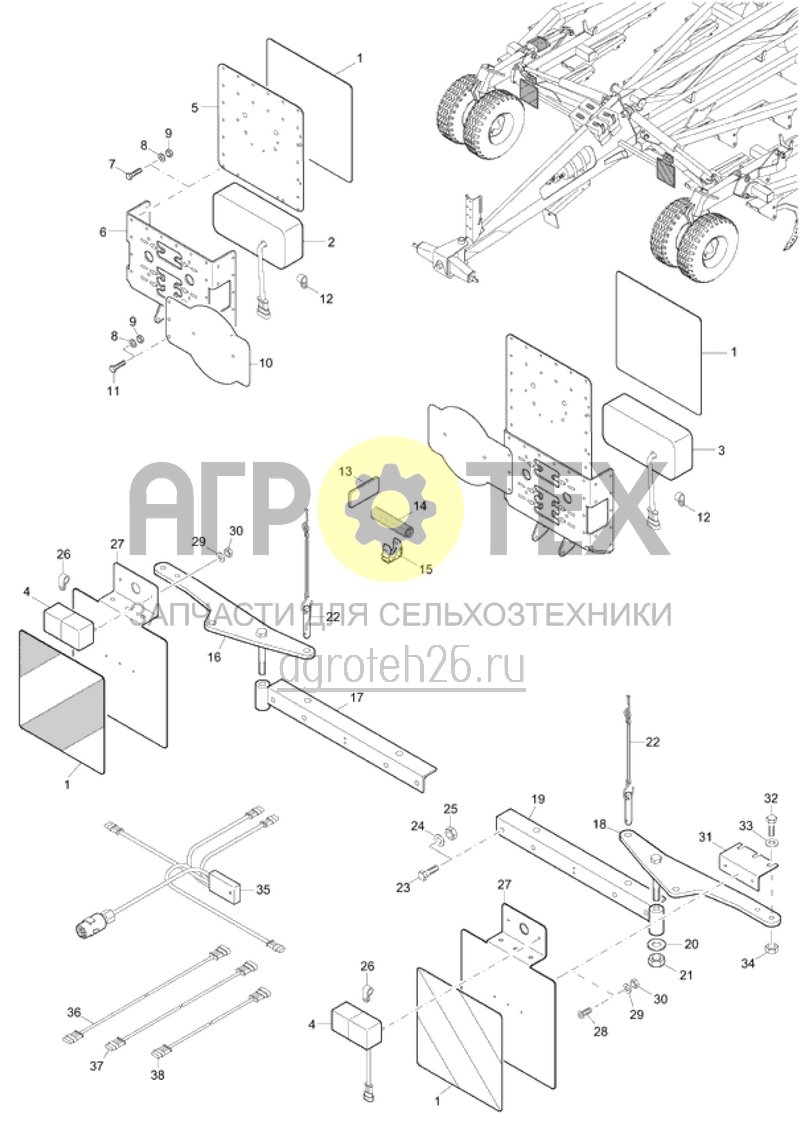 Чертеж  Beleuchtung ab 2010 (ETB-016605) 