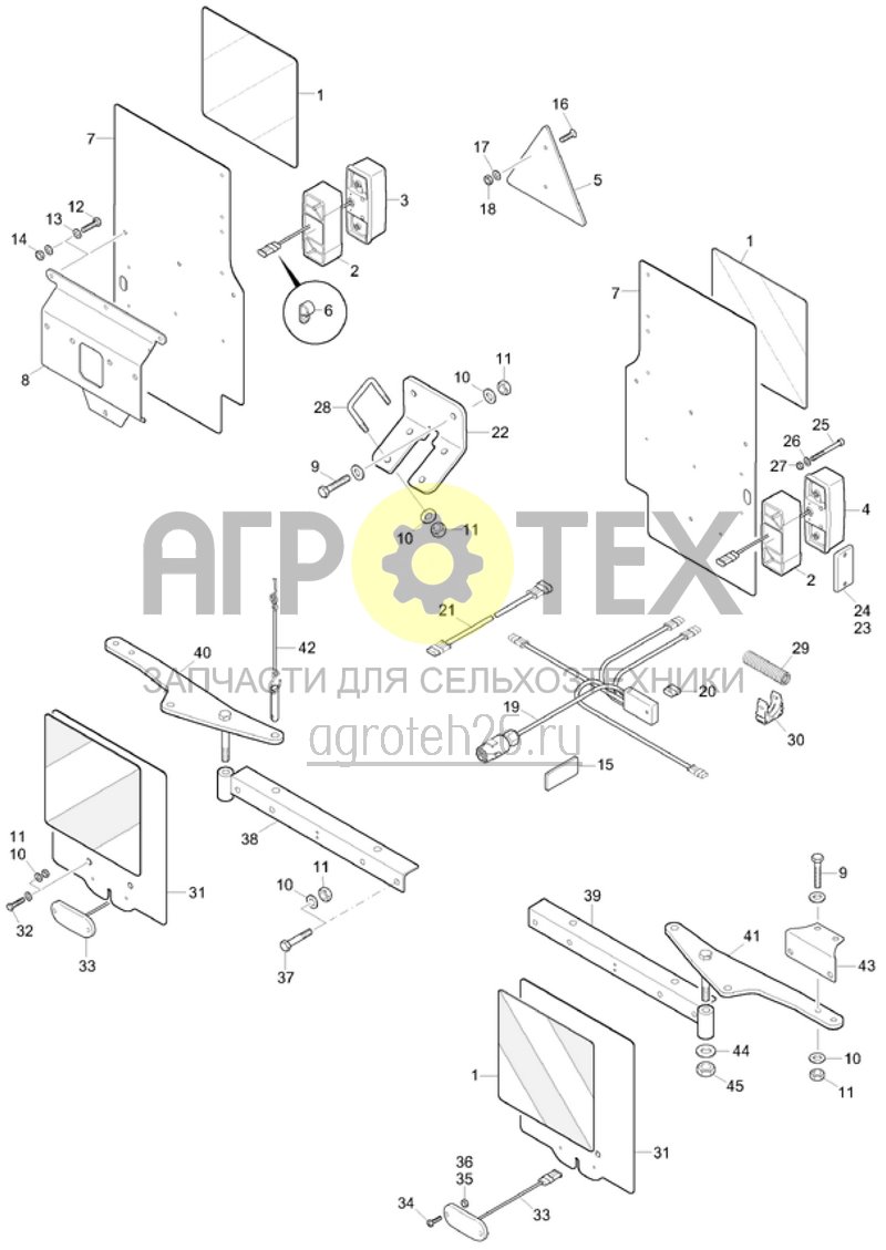 Чертеж  (RUS)Beleuchtung ab 08.2013 (ETB-016606) 