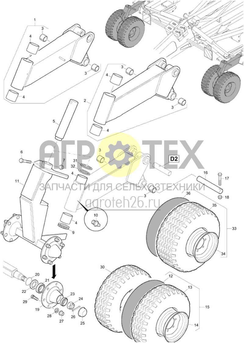 Чертеж  St?tzr?der Centaur 5001 ab 2010 (ETB-016698) 