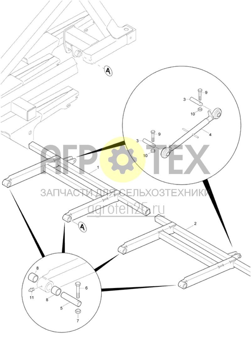 Чертеж  диск.траверсы Centaur 4001 Special (ETB-016717) 