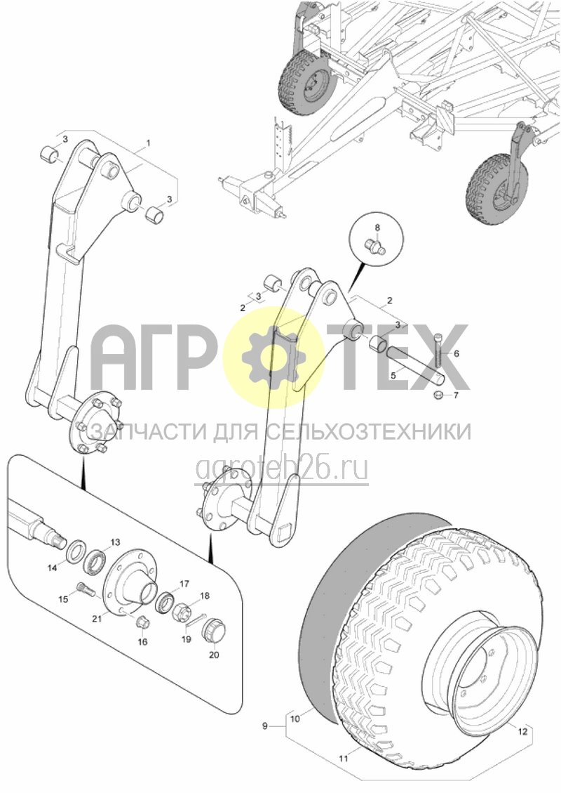 Чертеж  Tastr?der Centaur 4001 Super (ETB-016883) 