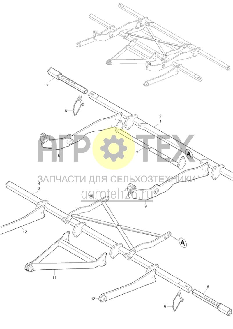  диск.траверсы (ETB-016898)  (№5 на схеме)