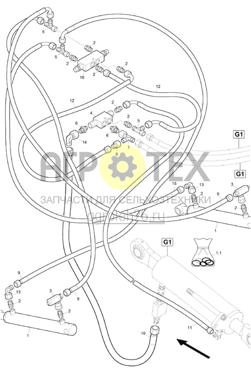  Tiefeneinstellung mit Sicherheitsventil (ab 2010) (ETB-016913)  (№1 на схеме)