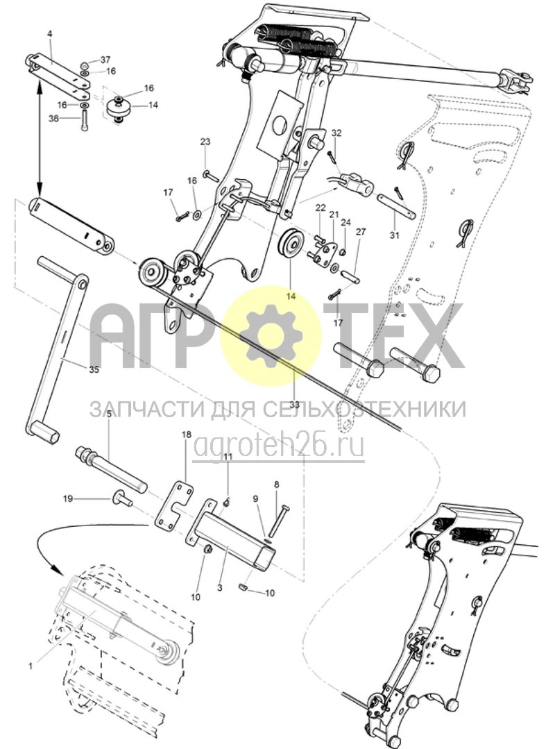 Чертеж  Standbremse (ETB-017278) 