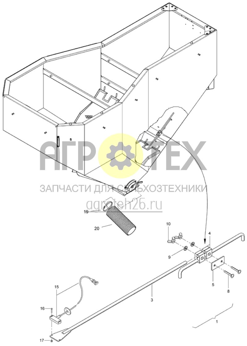 Чертеж  F?llstandsmelder AMF?ME (ETB-017365) 