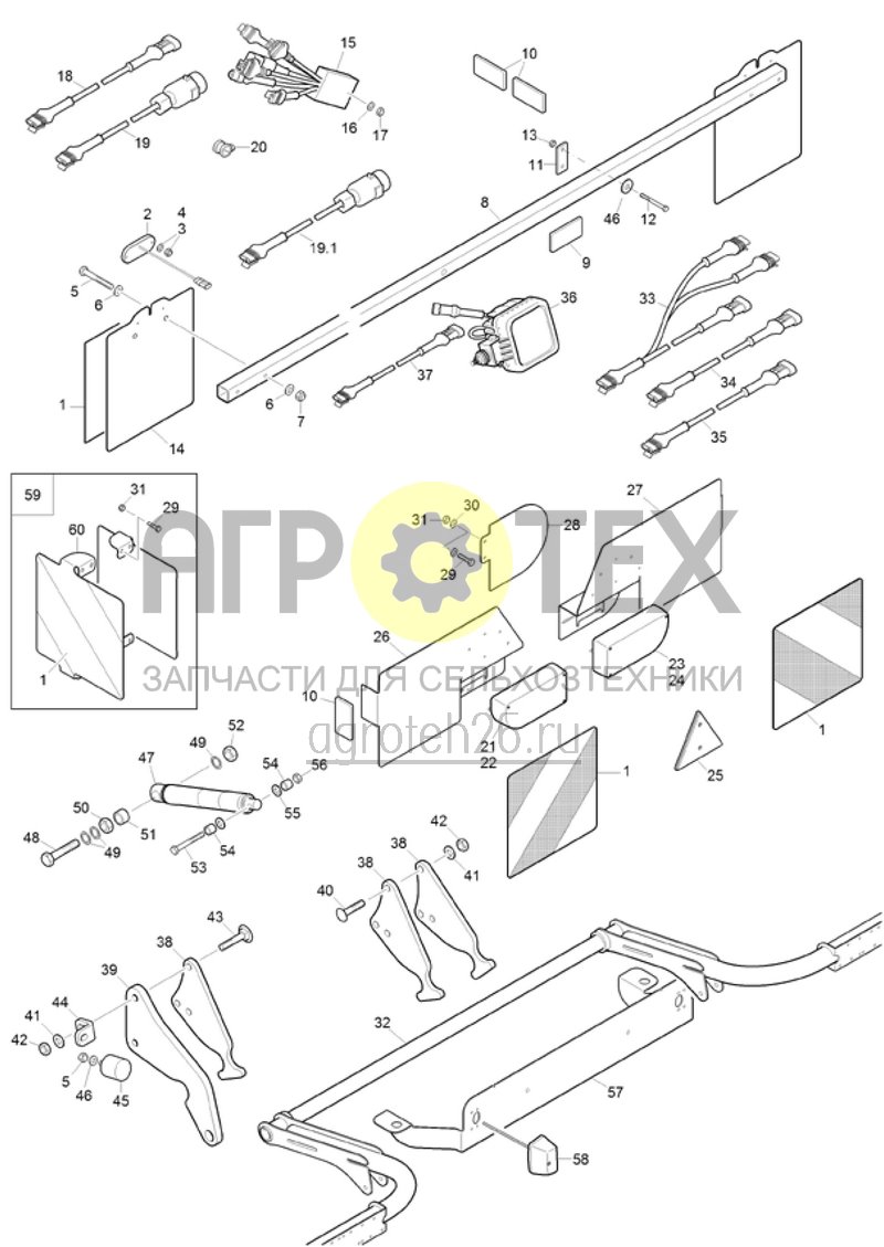 Чертеж  (RUS)Beleuchtung ab ??? (ETB-017372) 