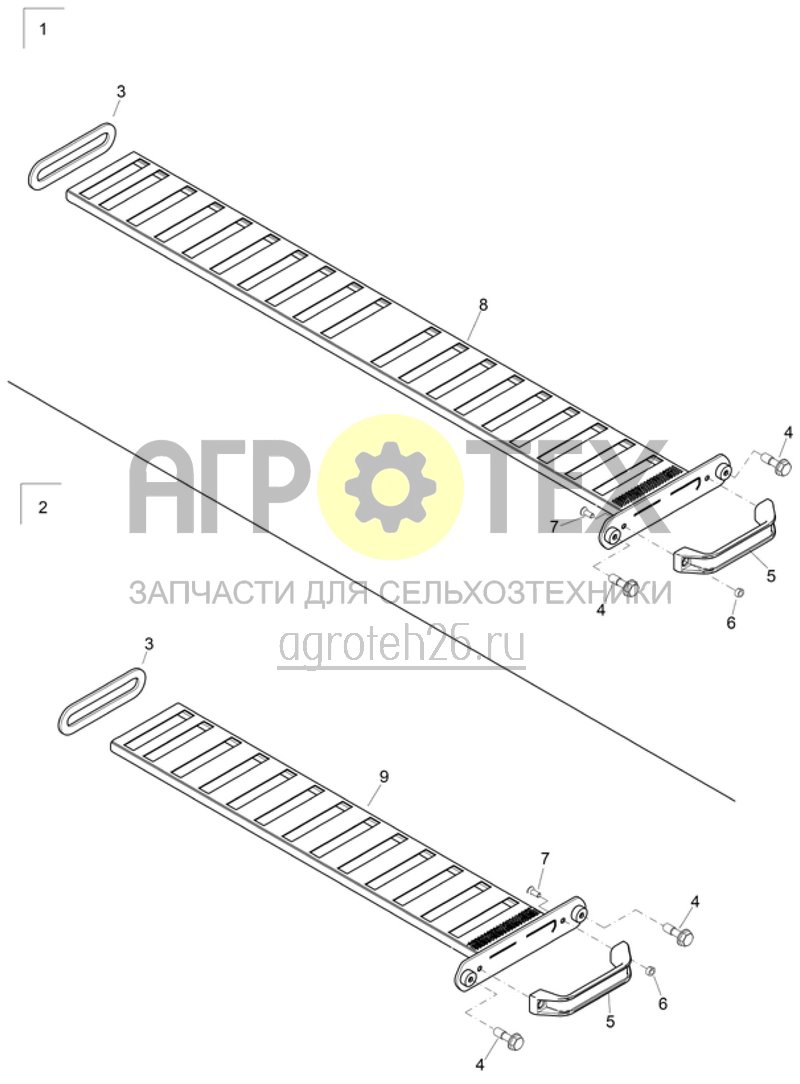 Чертеж  (RUS)Fliessbettschieber fein 12 / 18 Reihen (ETB-017432) 