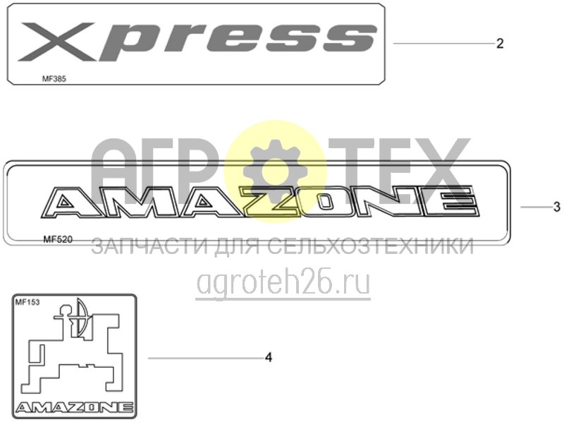 Чертеж  Декоративные наклейки (ETB-017529) 