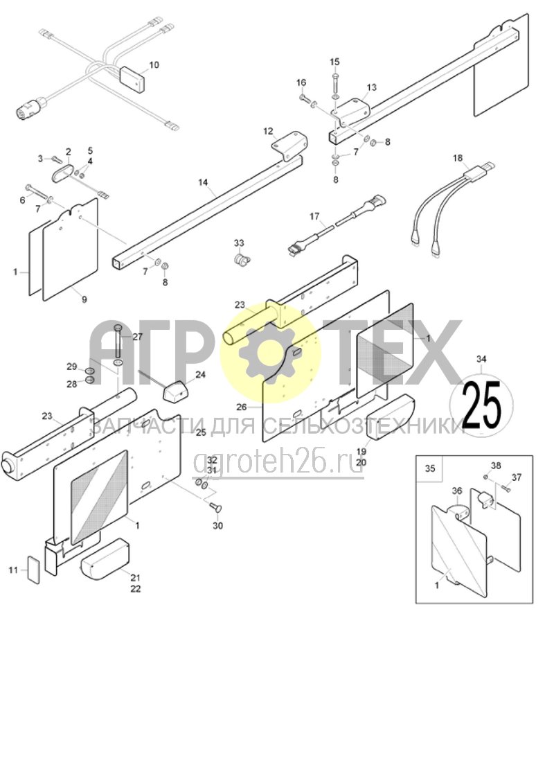 Чертеж  (RUS)Beleuchtung ab ???? (ETB-017715) 