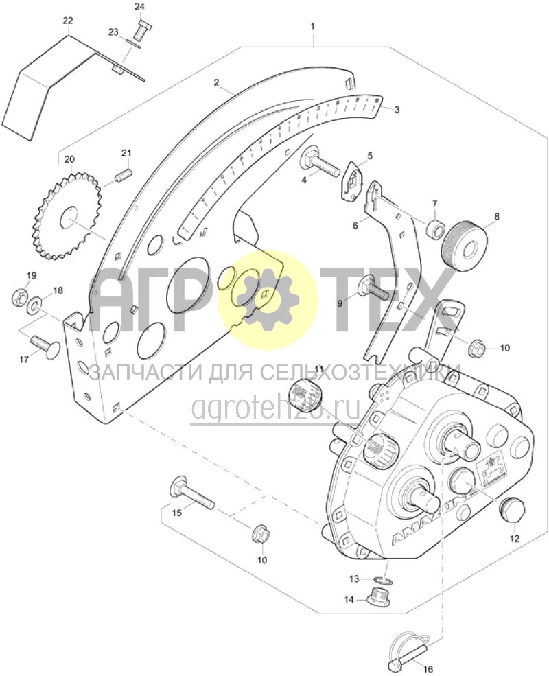  Вариопривод (ETB-018008)  (№1 на схеме)