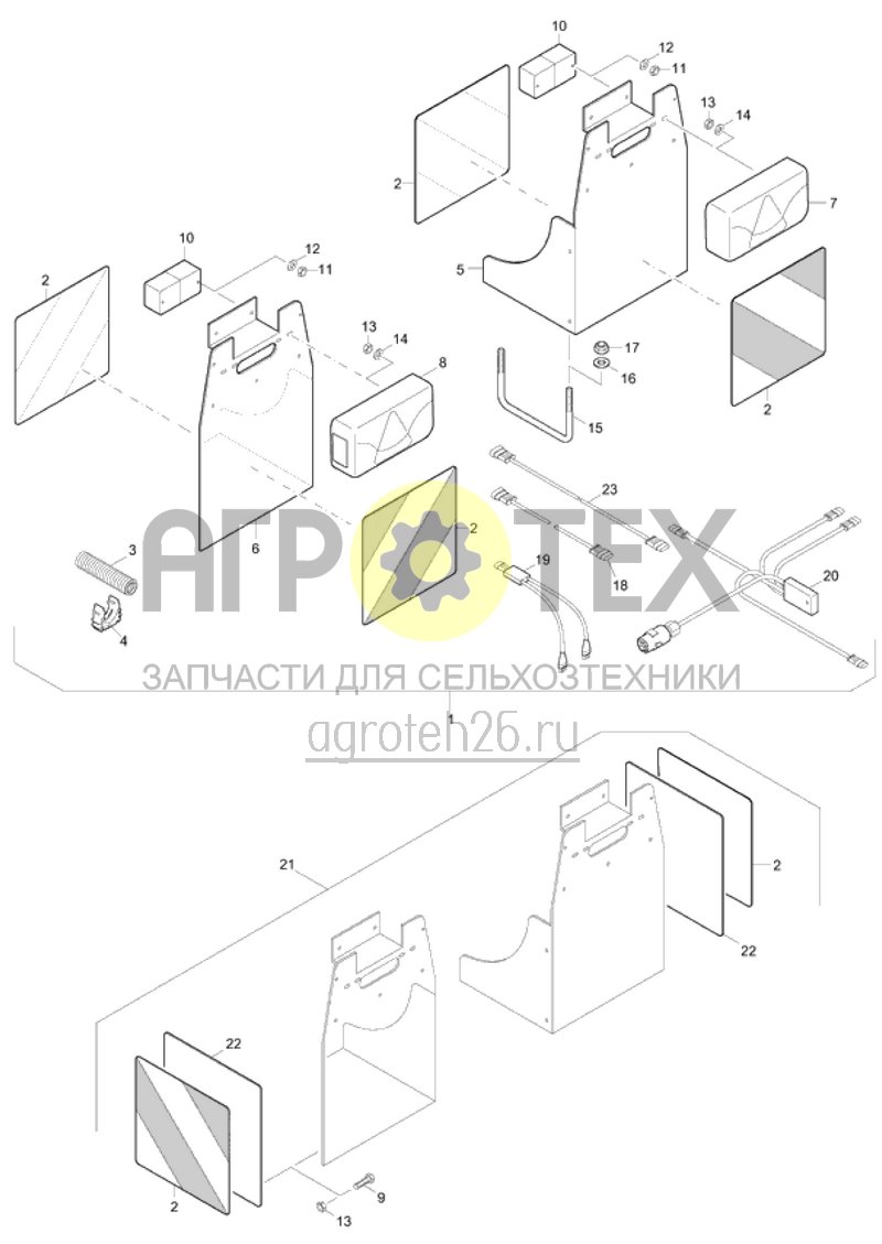  Beleuchtung (ETB-018109)  (№20 на схеме)