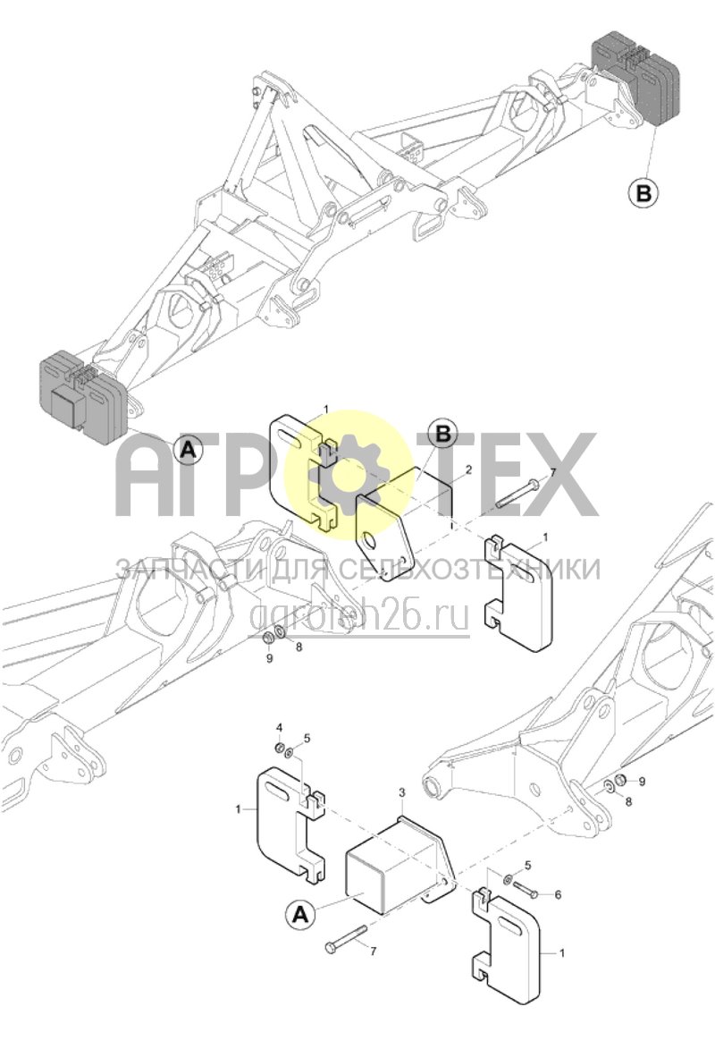 Чертеж  Ballastgewichte (ETB-018214) 