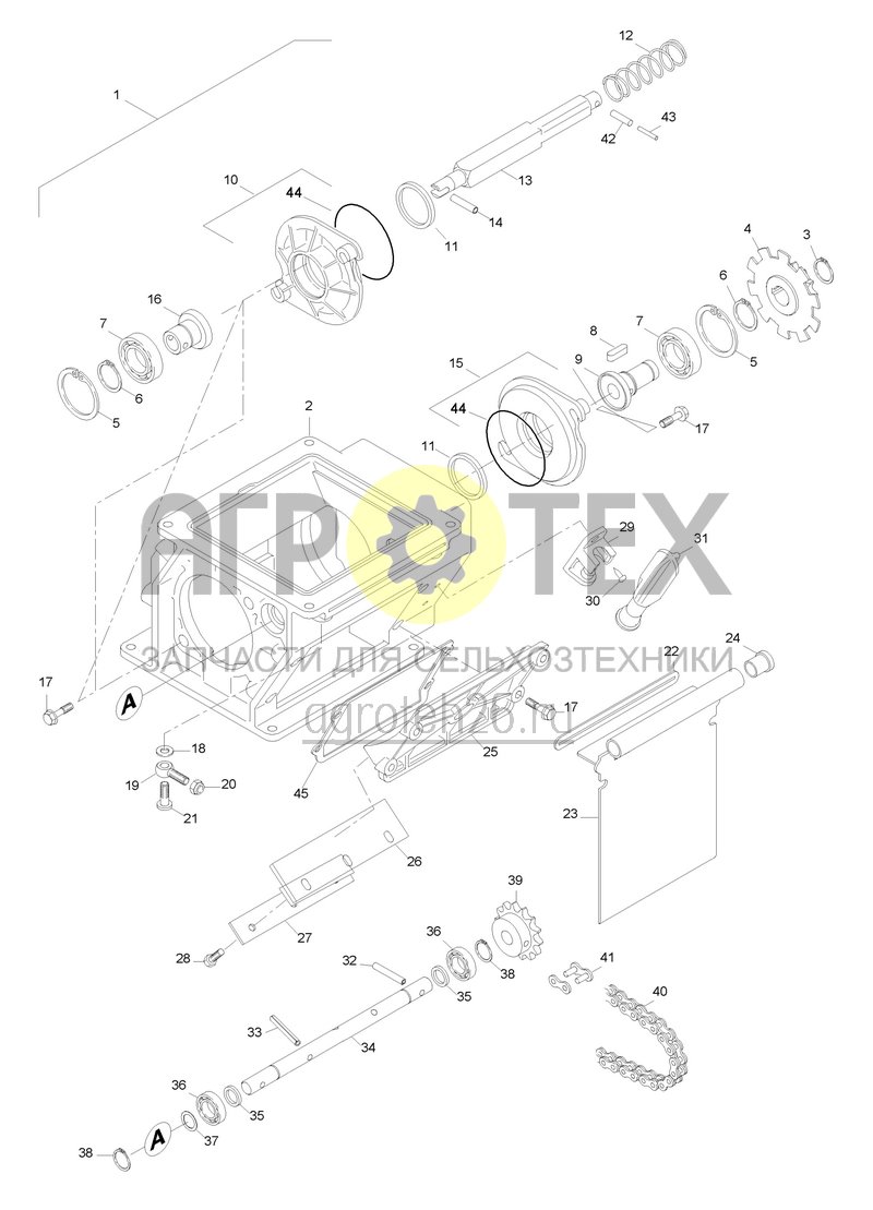  Дозировочное устройство AR (ETB-018474)  (№1 на схеме)