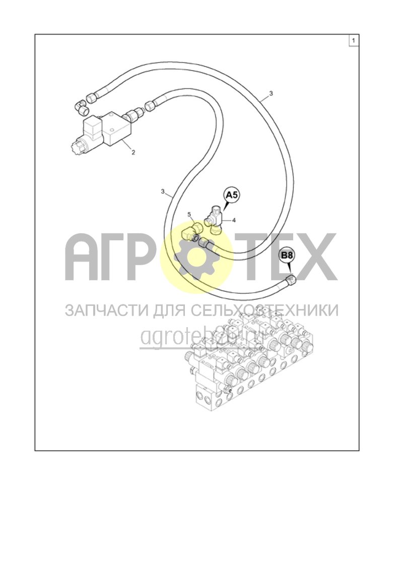 Чертеж  Комплект дооборудования лестница для подъма (от PAN0000160) (ETB-018523) 