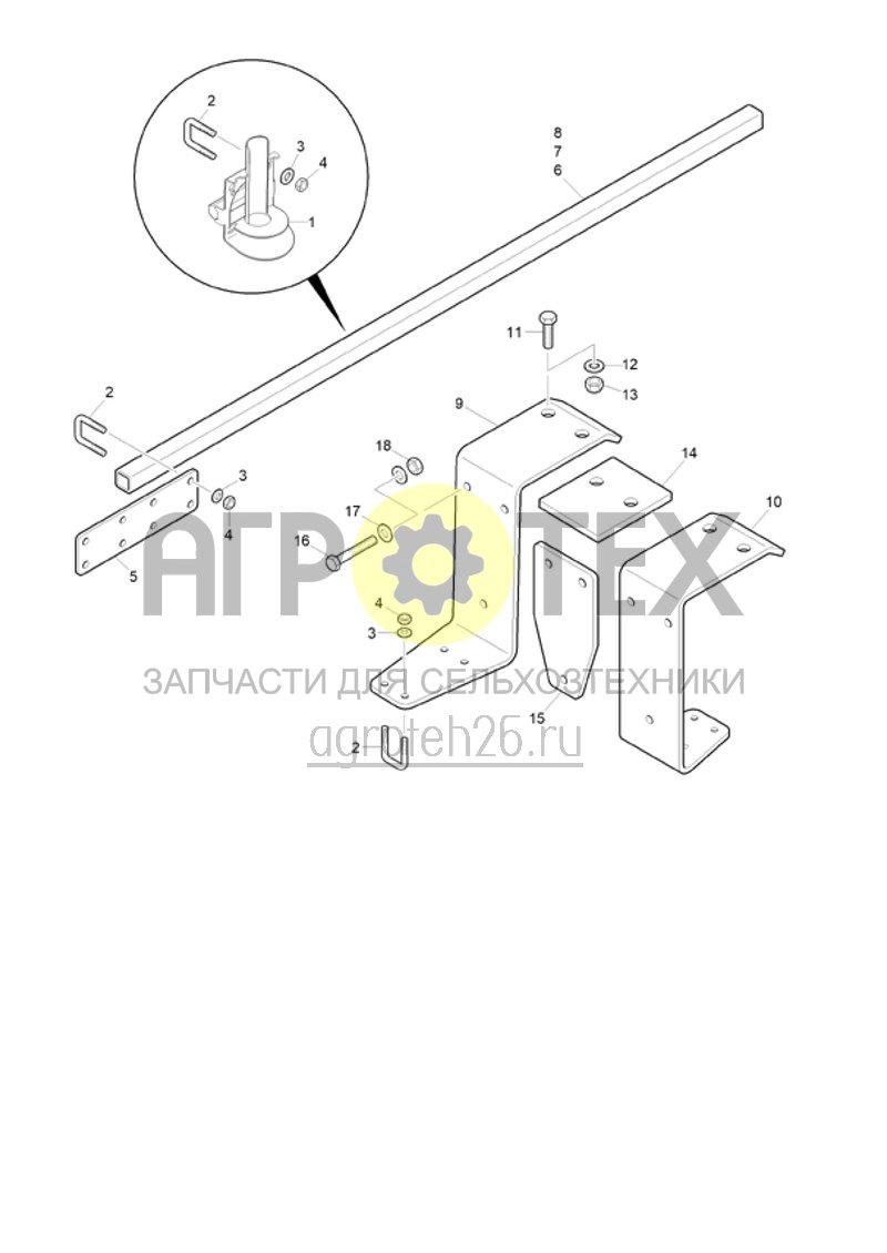 Чертеж  (RUS)Prallblechhalterung f?r Cenius 3003 / 3503 / 4003 (ETB-018937) 