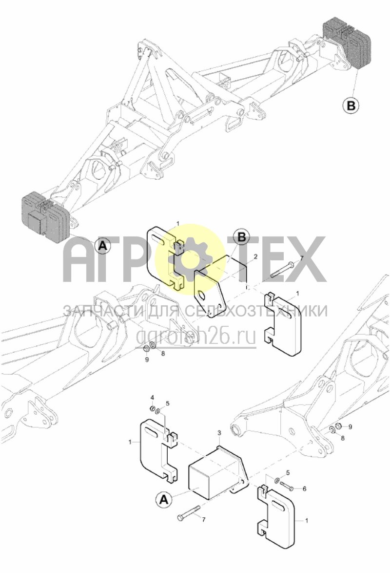 Чертеж  Балластные грузы (ETB-019216) 