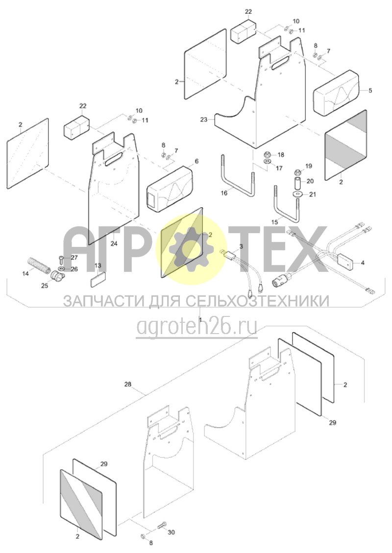 Чертеж  Освещение KE/KG - PW/KW (ETB-019540) 