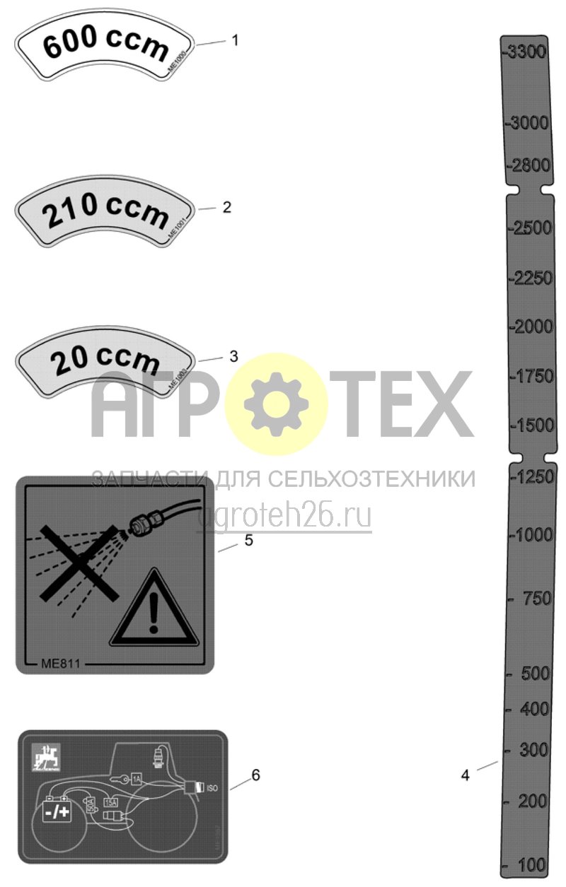 Чертеж  (RUS)Funktionsfolien (ETB-019905) 