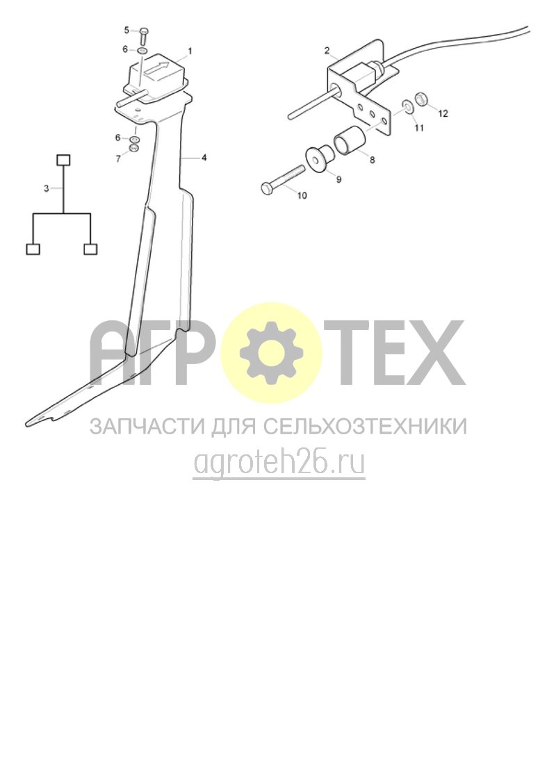 Чертеж  (RUS)GPS-Sensor (ETB-020076) 