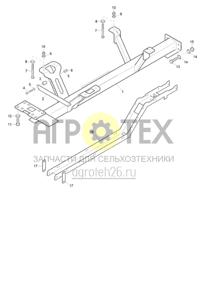 Чертеж  (RUS)Motoraufh?ngung (ETB-020151) 