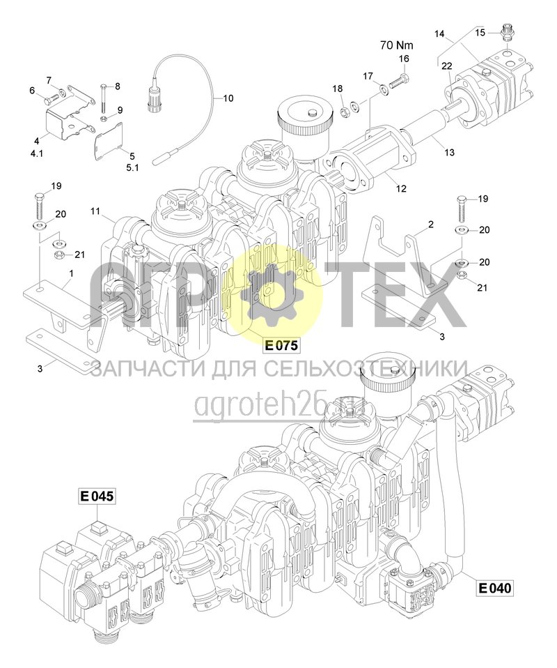 Чертеж  (RUS)Spritz und R?hrpumpe (ETB-020201) 