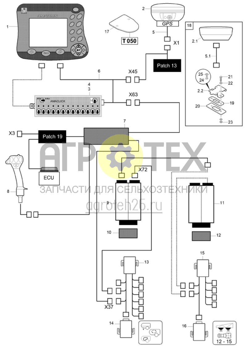  (RUS)Kabelbaum AMABUS und AMATRON 3, CP I (ETB-020220)  (№20 на схеме)