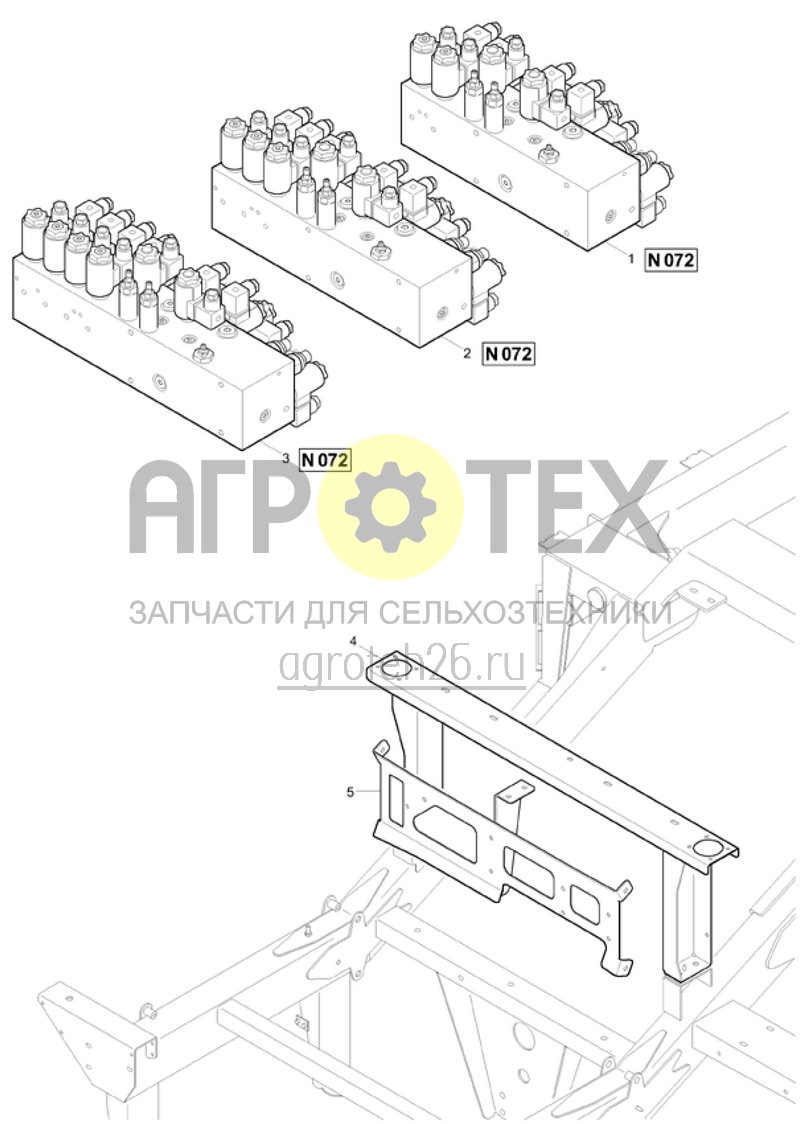 Чертеж  (RUS)Ventilblock 1 (ETB-020237) 