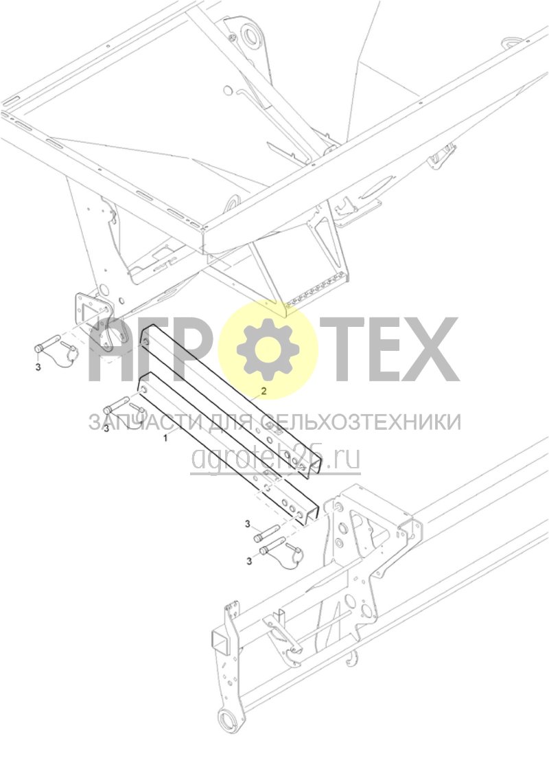 Чертеж  (RUS)Grundmaschine Lenkung (ETB-020355) 