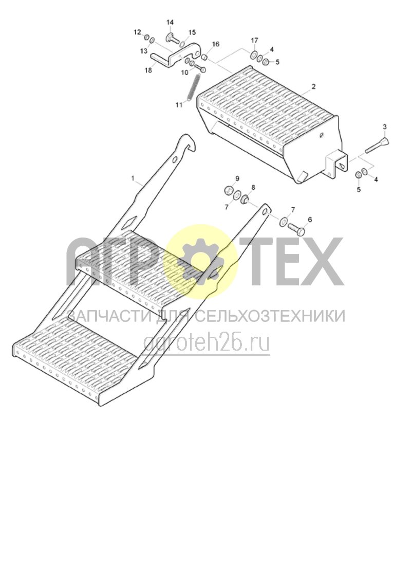 Чертеж  (RUS)Auftritt (ETB-020367) 