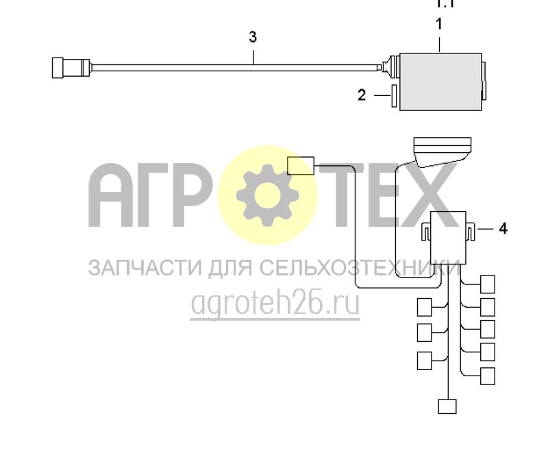 Чертеж  (RUS)E-Paket ISOBUS (ETB-020376) 