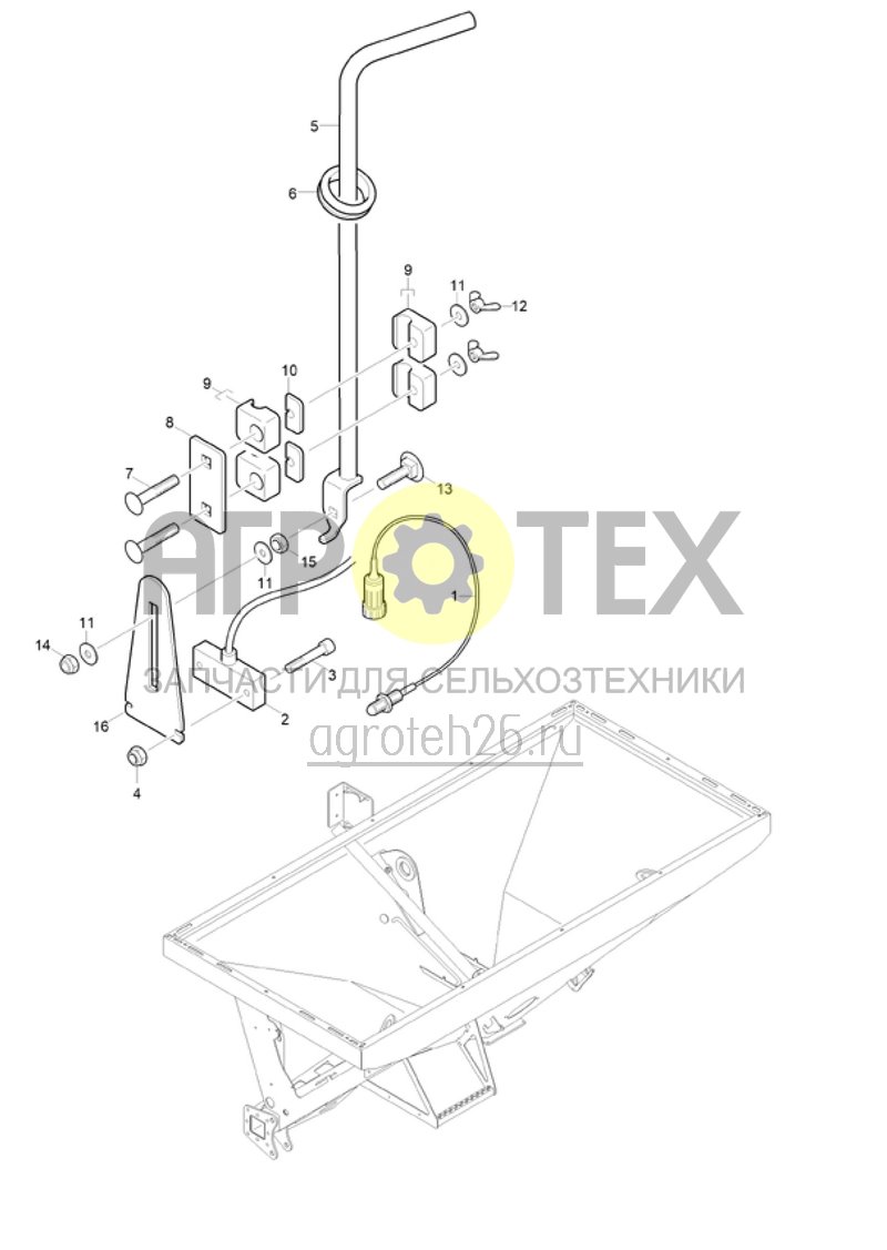 Чертеж  (RUS)Spornrad Antriebsstrang (ETB-020385) 