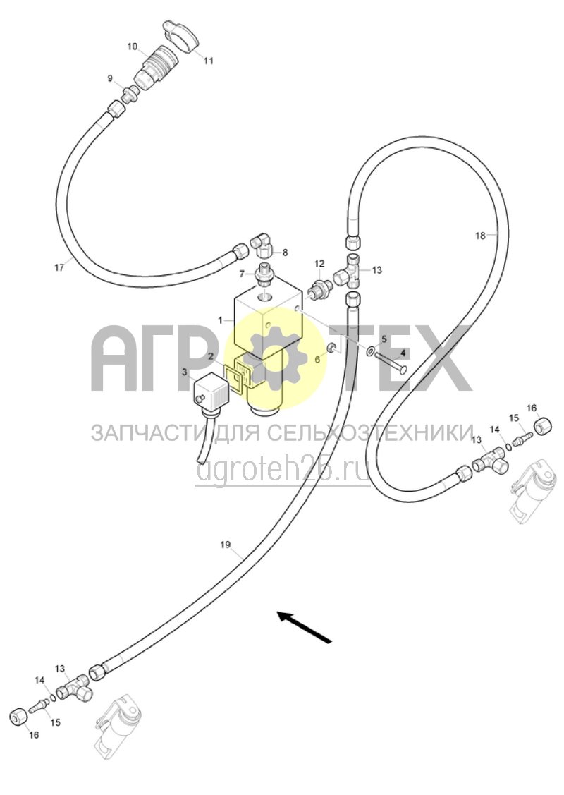 Чертеж  (RUS)Anschlusseinheit I (ETB-020412) 