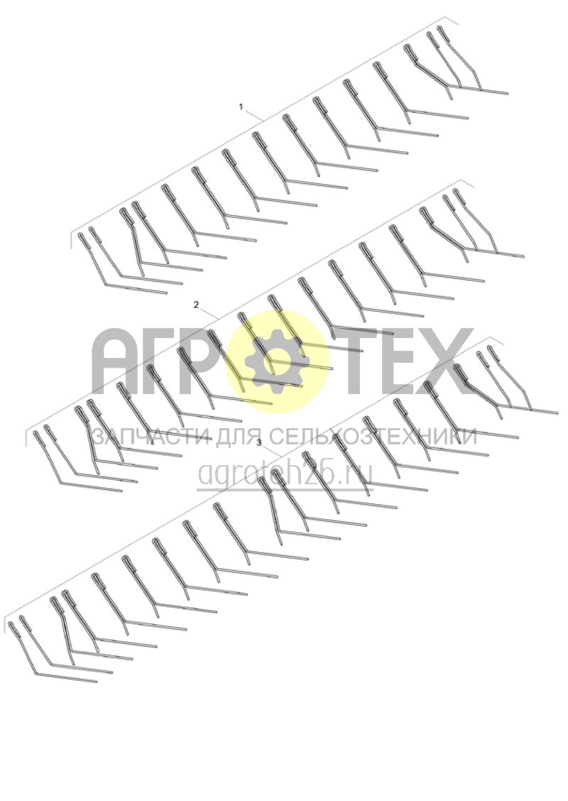 Чертеж  (RUS)Striegels?tze f?r Exaktstriegel (ETB-020424) 