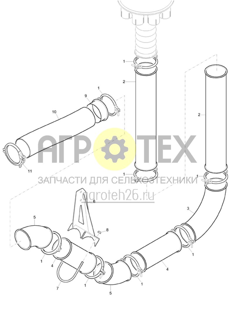 Чертеж  (RUS)F?rderstrecke (ETB-020482) 