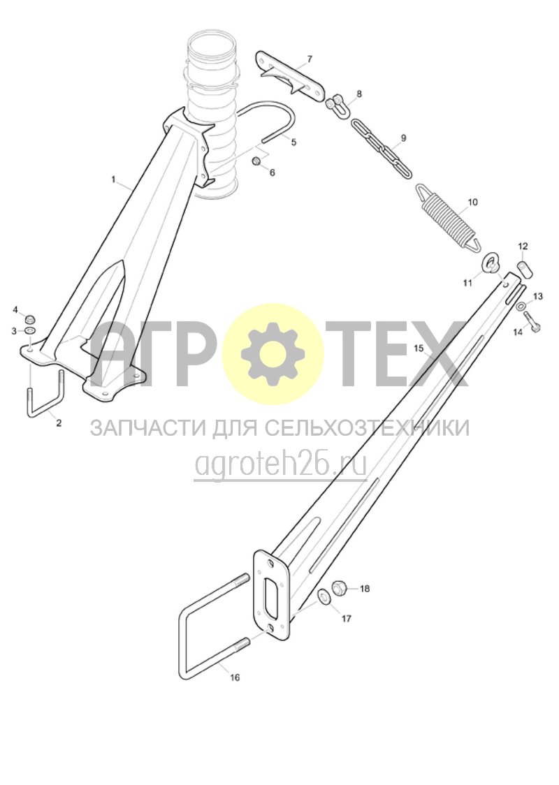 Чертеж  (RUS)Verteilerst?tze (ETB-020484) 