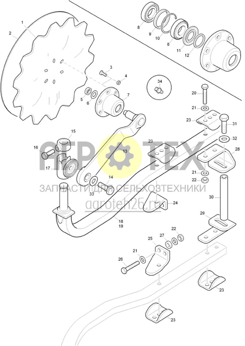 Чертеж  (RUS)Scheibensech (ETB-020510) 