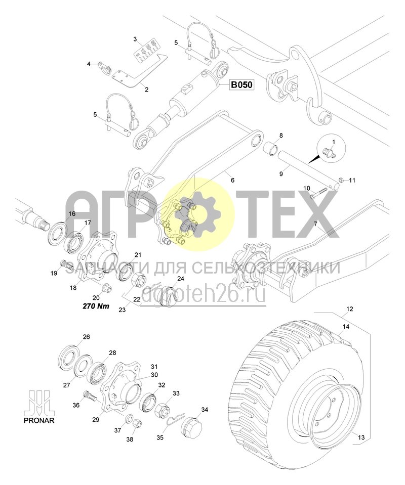 Чертеж  (RUS)St?tzr?der (ETB-020693) 