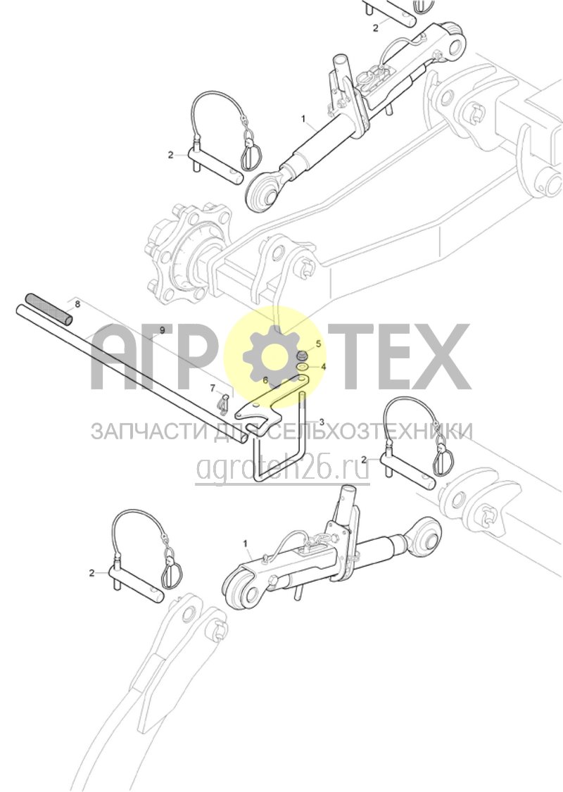 Чертеж  (RUS)mechanische Tiefeneinstellung (ETB-020698) 