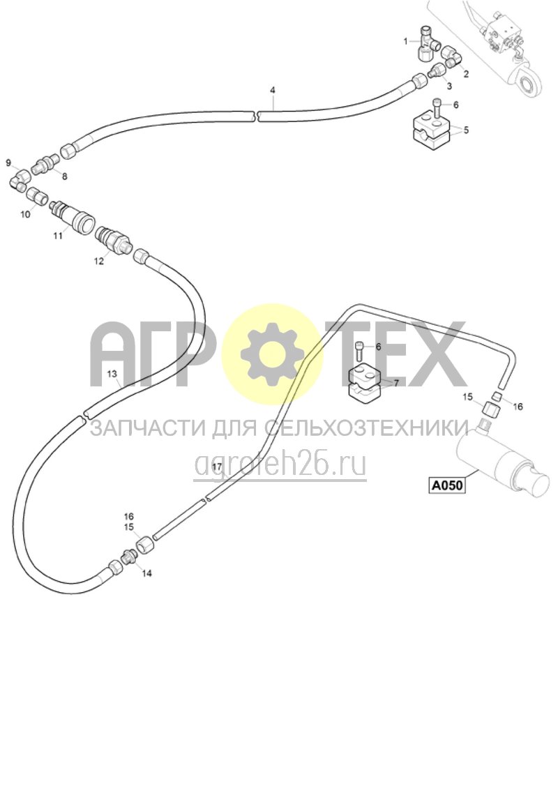 Чертеж  (RUS)Hydraulik (ETB-020751) 